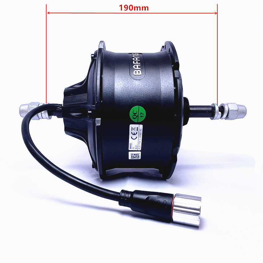 Free Shipping 190mm width Bafa - 72V 5000W Hub Motor Kit recension och pris